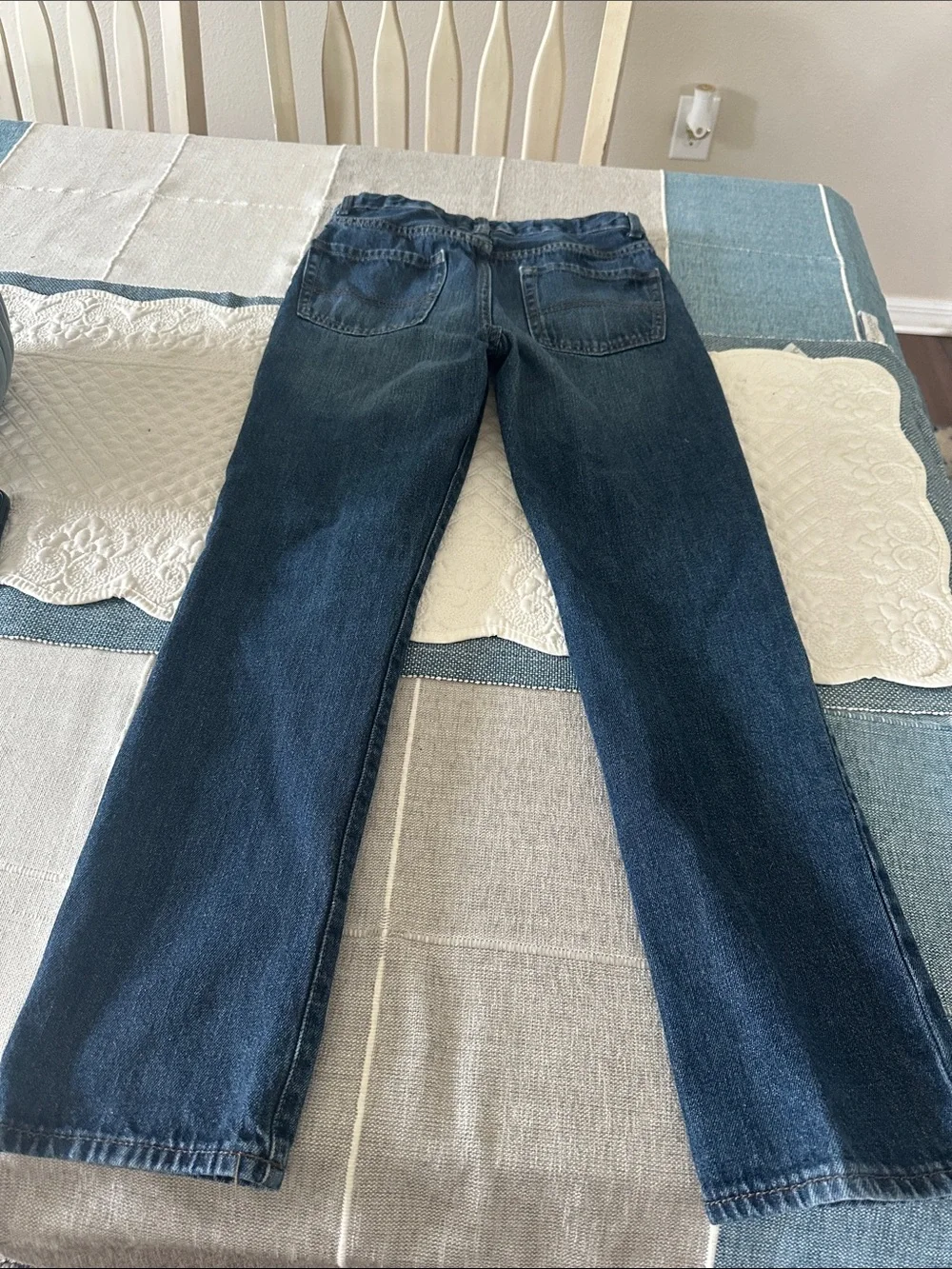 The Children's Place Dark Blue Straight-Leg Kids Jeans